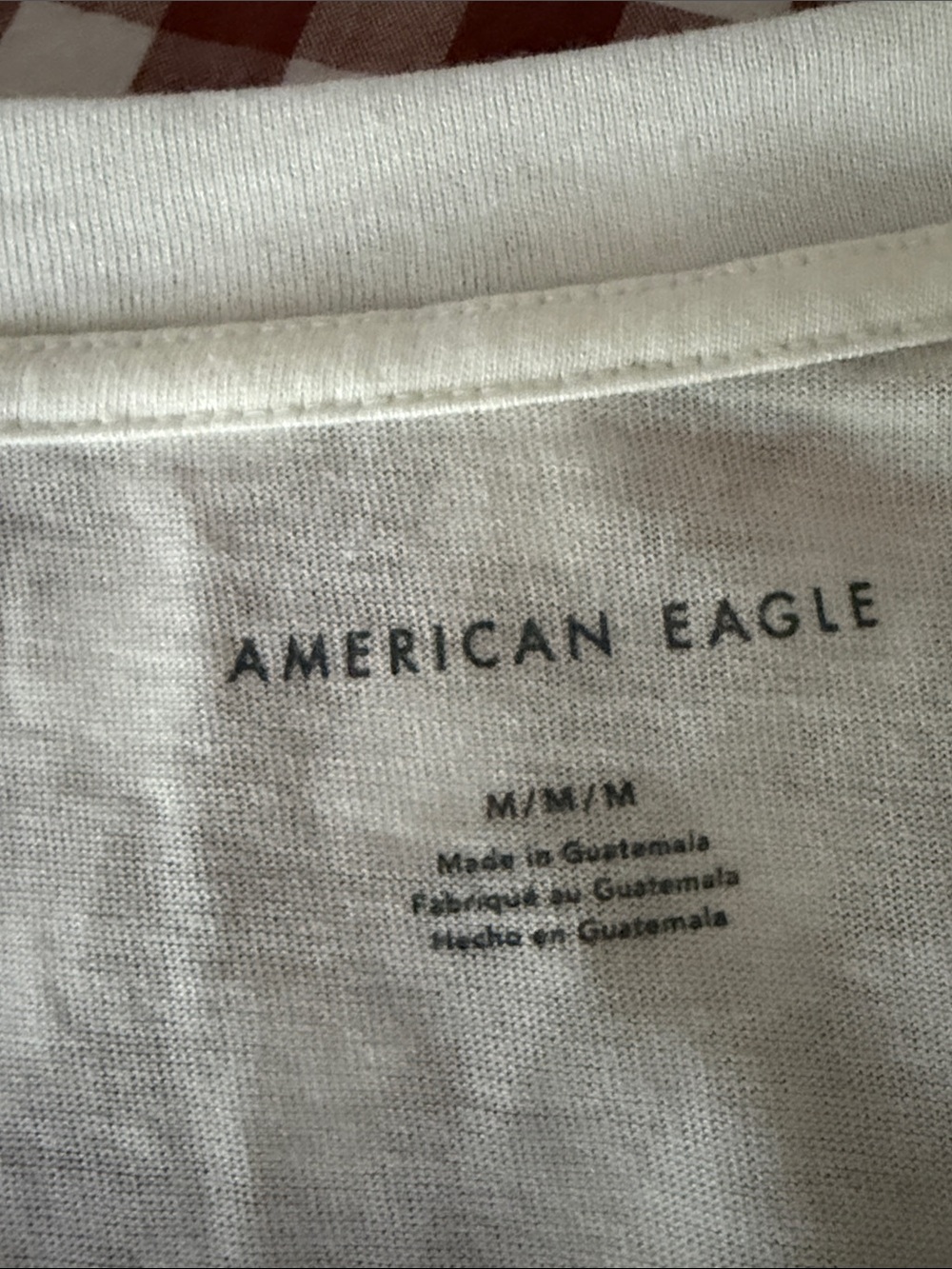 American Eagle Outfitters off white Graphic Tee with Yellow Tiger Print medium - Picture 5 of 13